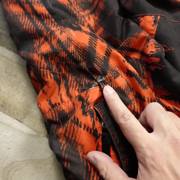 Burton Arctic Jacket Men’s Large Red Black Snowboard Ski Coat - Picture 10 of 16